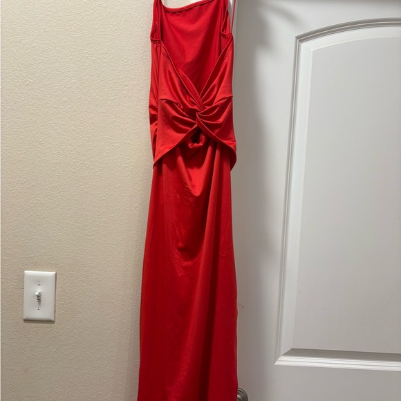 SHEIN Red Backless Dress - Picture 2 of 3